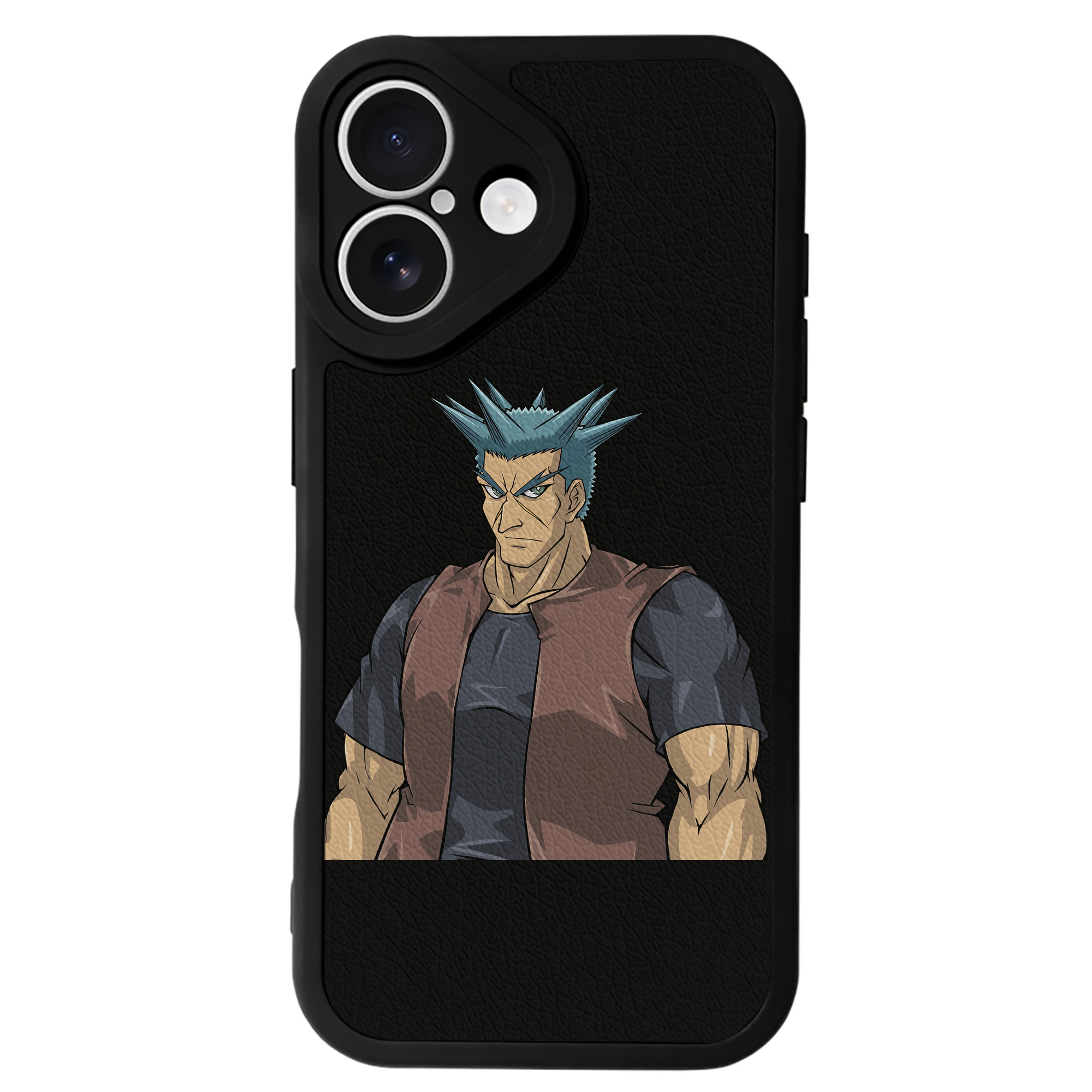 遊☆戯☆王 Yu-Gi-Oh! 【iPhone 16シリーズ対応】シリコンスマホケース（レザー調） 材質：シリコン